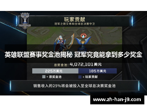 英雄联盟赛事奖金池揭秘 冠军究竟能拿到多少奖金 英雄联盟赛事奖金池揭秘 冠军究竟能拿到多少奖金