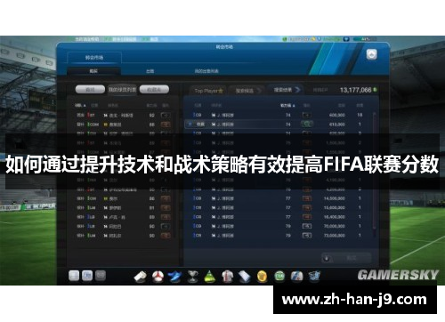 如何通过提升技术和战术策略有效提高FIFA联赛分数